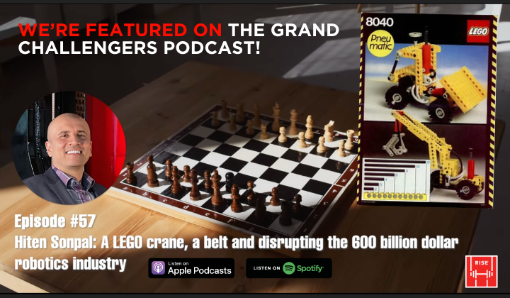 From LEGO Cranes to Record-breaking Robotics 🏗️