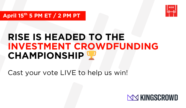 We won Round 1! We need your vote in the Championship round 🏆