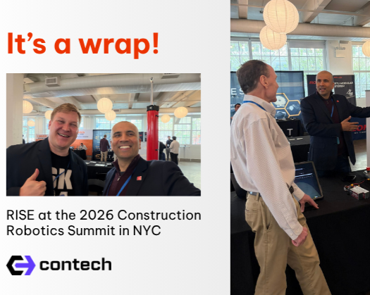 RISE hits the NYC Construction Robotics Summit 🦾