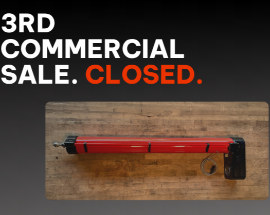 Celebrating our 3rd Commercial Sale!&nbsp;