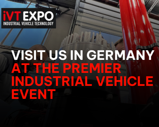 We landed in Cologne 🇩🇪 Come see the Beltdraulic™ Cylinder at iVT Exp