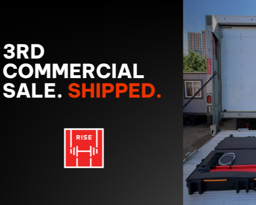 Our third commercial Beltdraulic™ cylinder has shipped to Europe 🌍