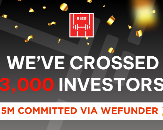 We just crossed 3,000 investors on Wefunder! 🎉