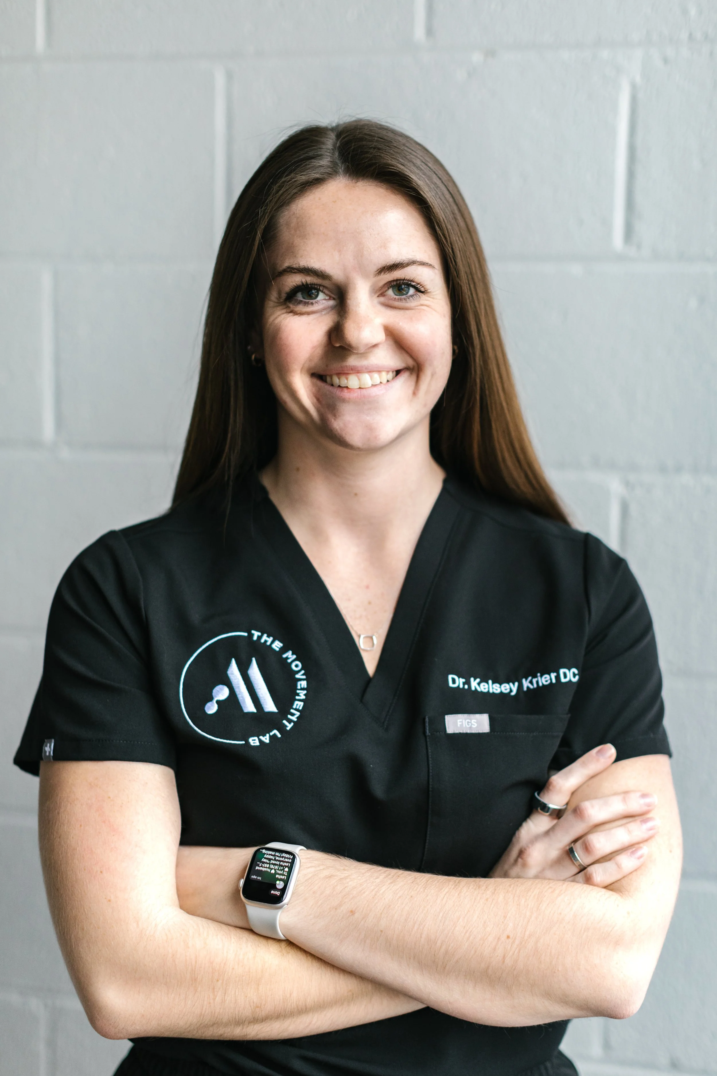 Dr. Kelsey Krier of The Movement Lab in Braselton, GA, providing personalized chiropractic and movement-based care