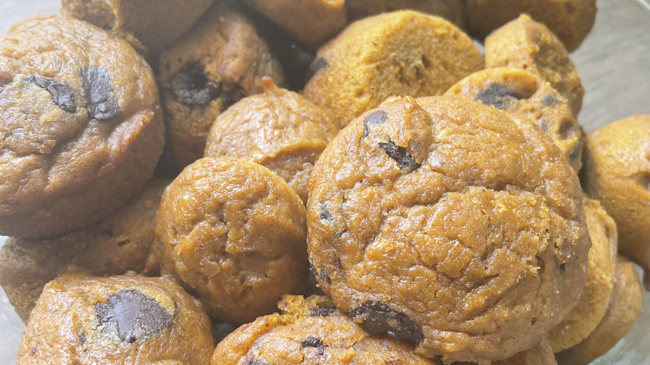 Chocolate Chip Pumpkin Muffins
