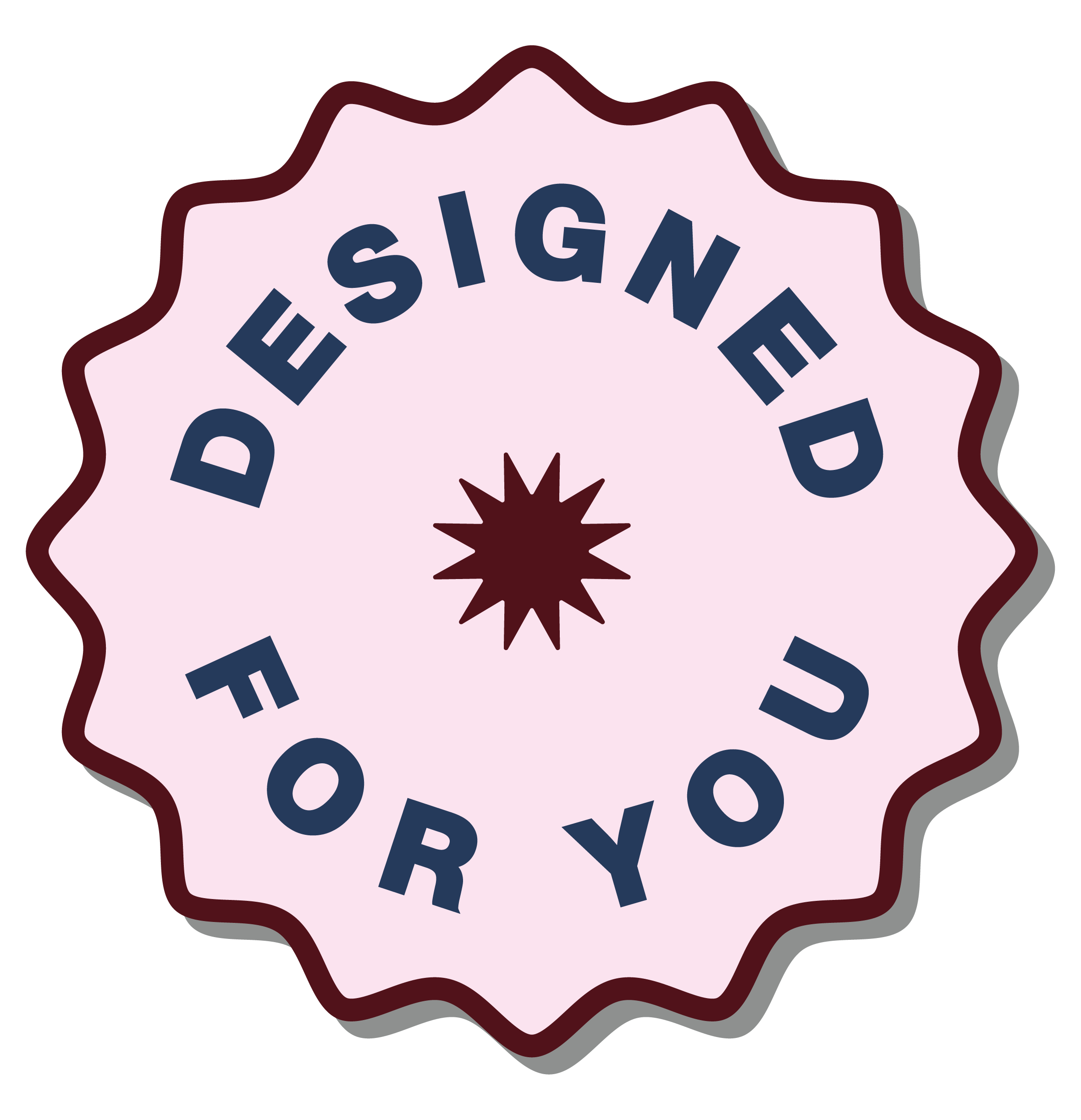StudioSyd “Designed For You” brand badge.