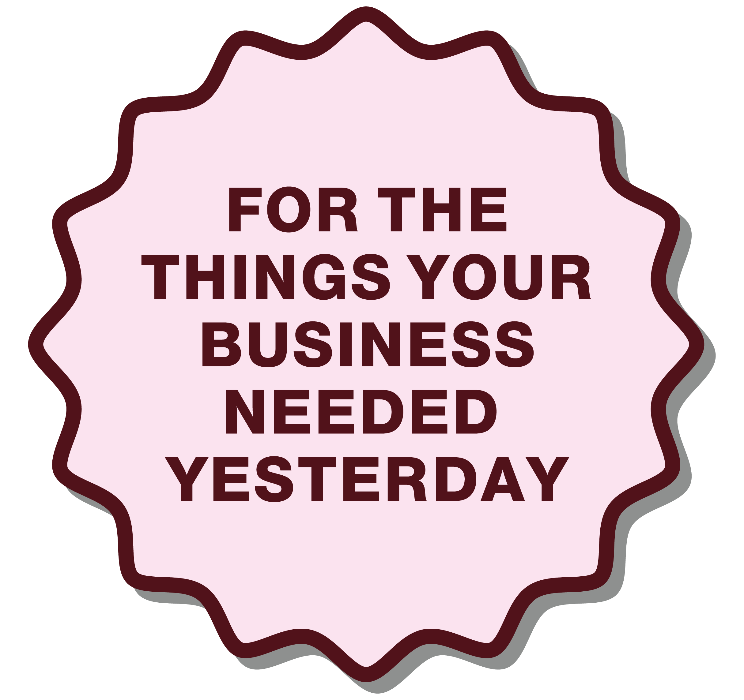StudioSyd badge reading “For the things your business needed yesterday.”