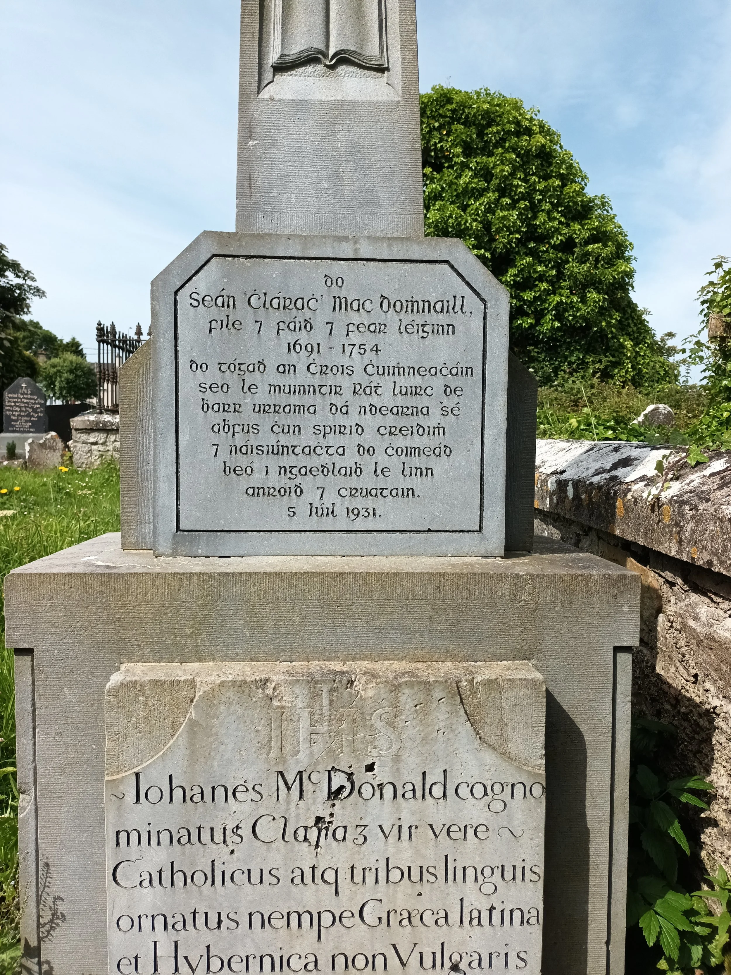 Seán Clárach Mac Domhnaill (Rath Luairc, Corcaigh)