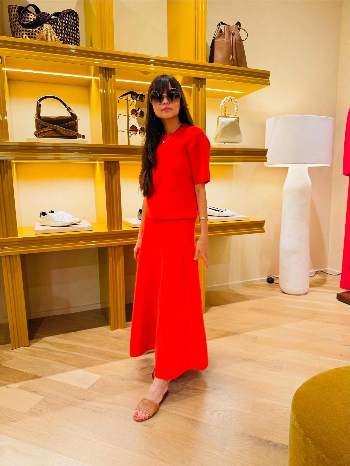 DM me to shop the look! Red is trending this season! #meandem #fashion #style #personalstyling #poppyred #clothing #falltrends #summer2025 #outfit #ootd
