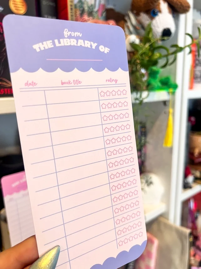 Book Rating Paper Bookmark2.webp