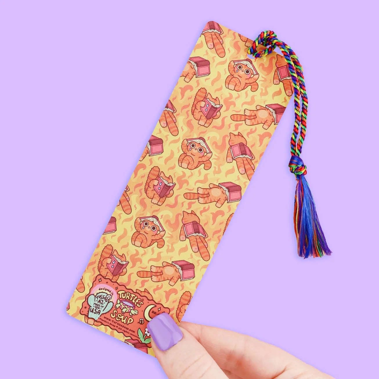 worlds on fire but books bookmark2.webp