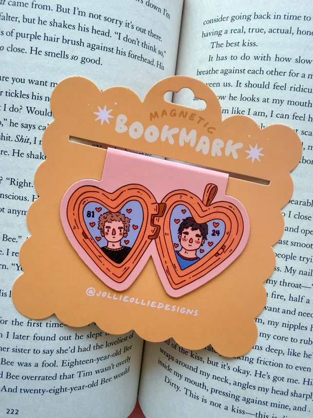 Heated Rivalry Magnetic Bookmark.webp