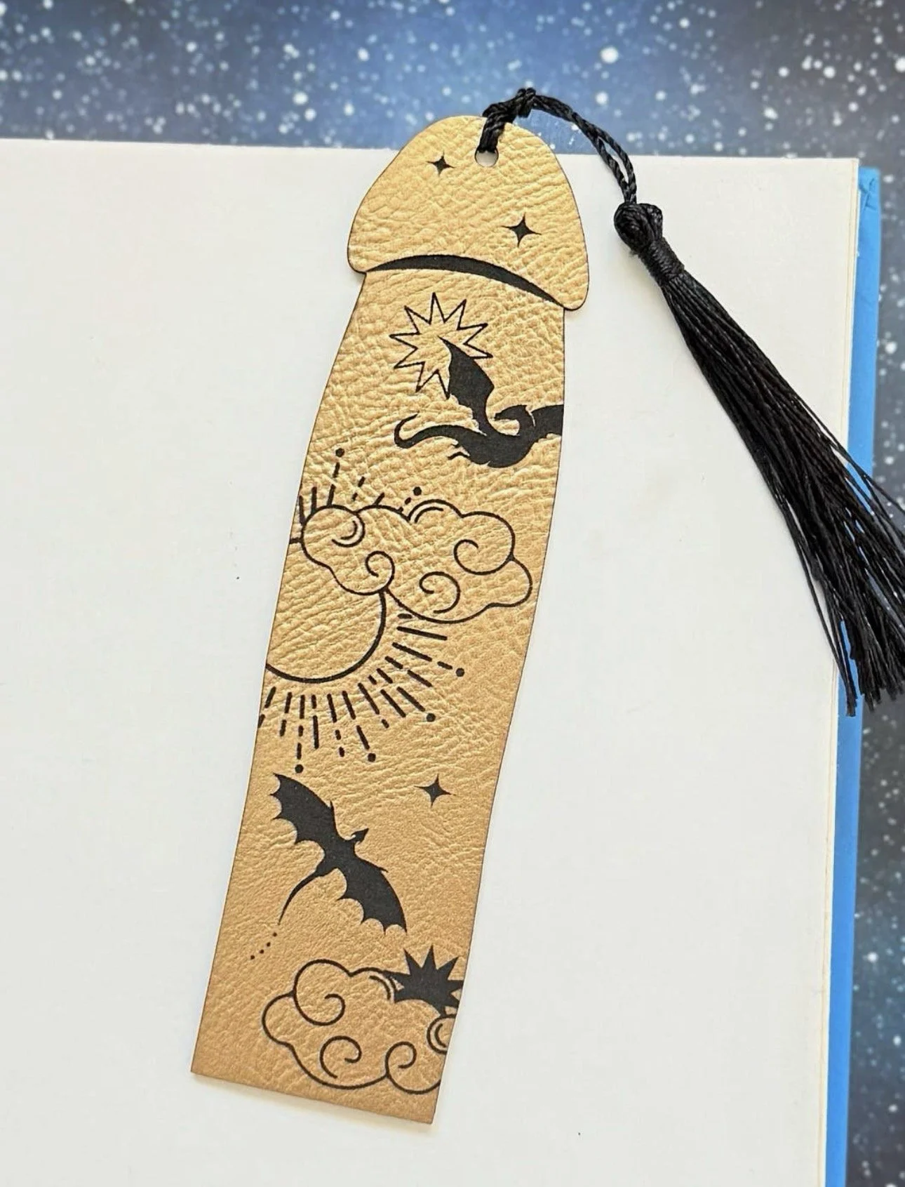 Dragon Rider Cockmark Bookmark