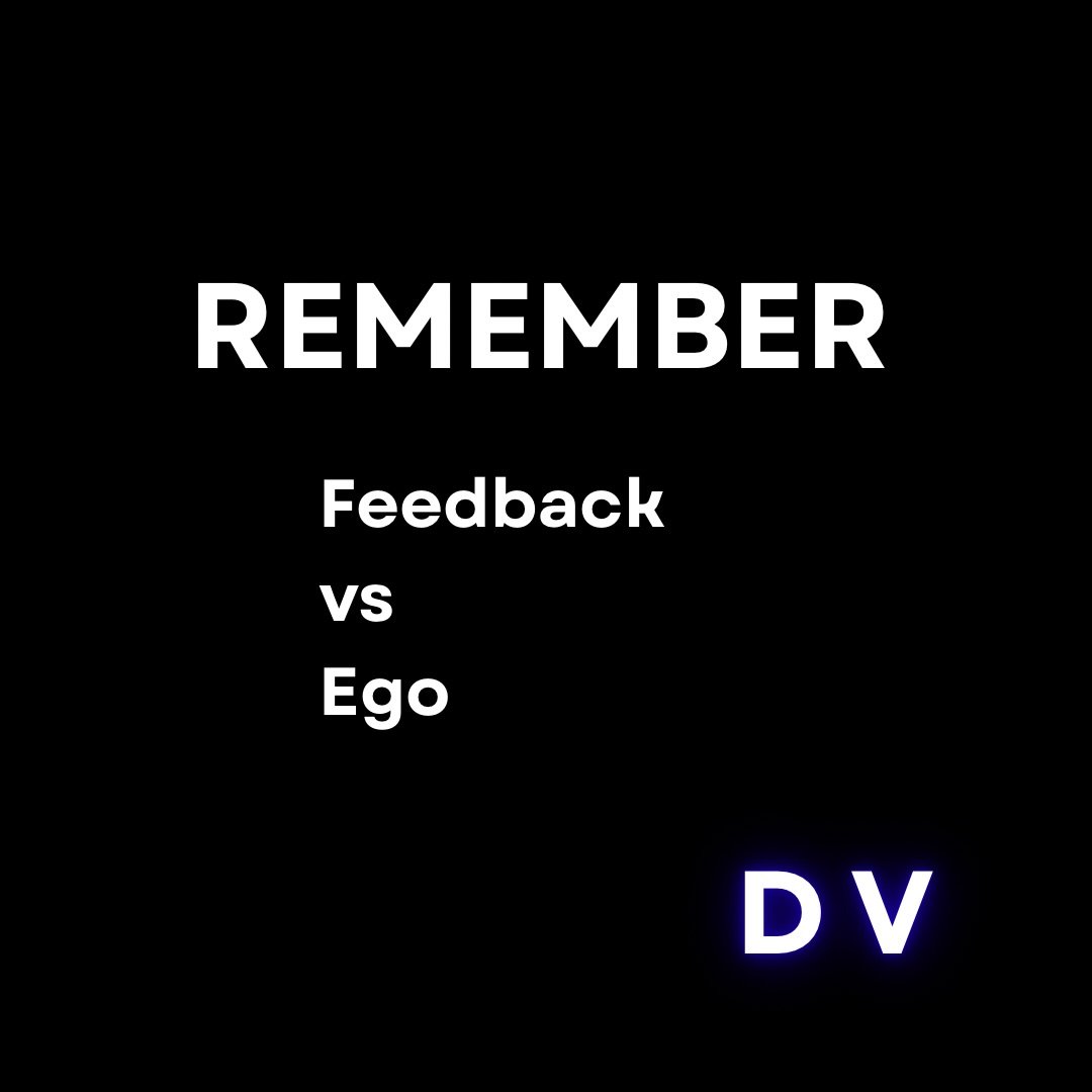 another tough truth for dancers to hear ⬇️

feedback versus ego is a HUGE distinction to develop.

because obviously there are some people who would give you just meaningless feedback that just reflects their mean opinions.

you don&rsquo;t need to l