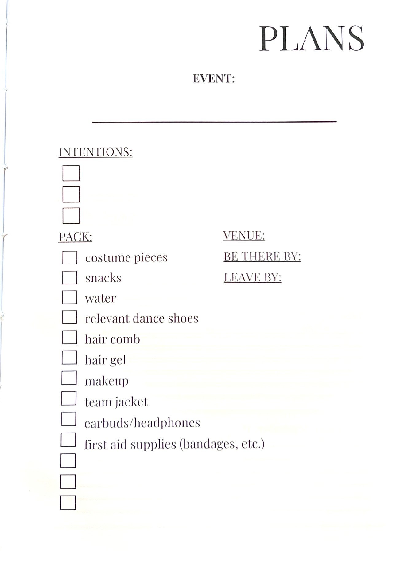 MONTHLY EVENT PLANNING- never forget a thing ever again!