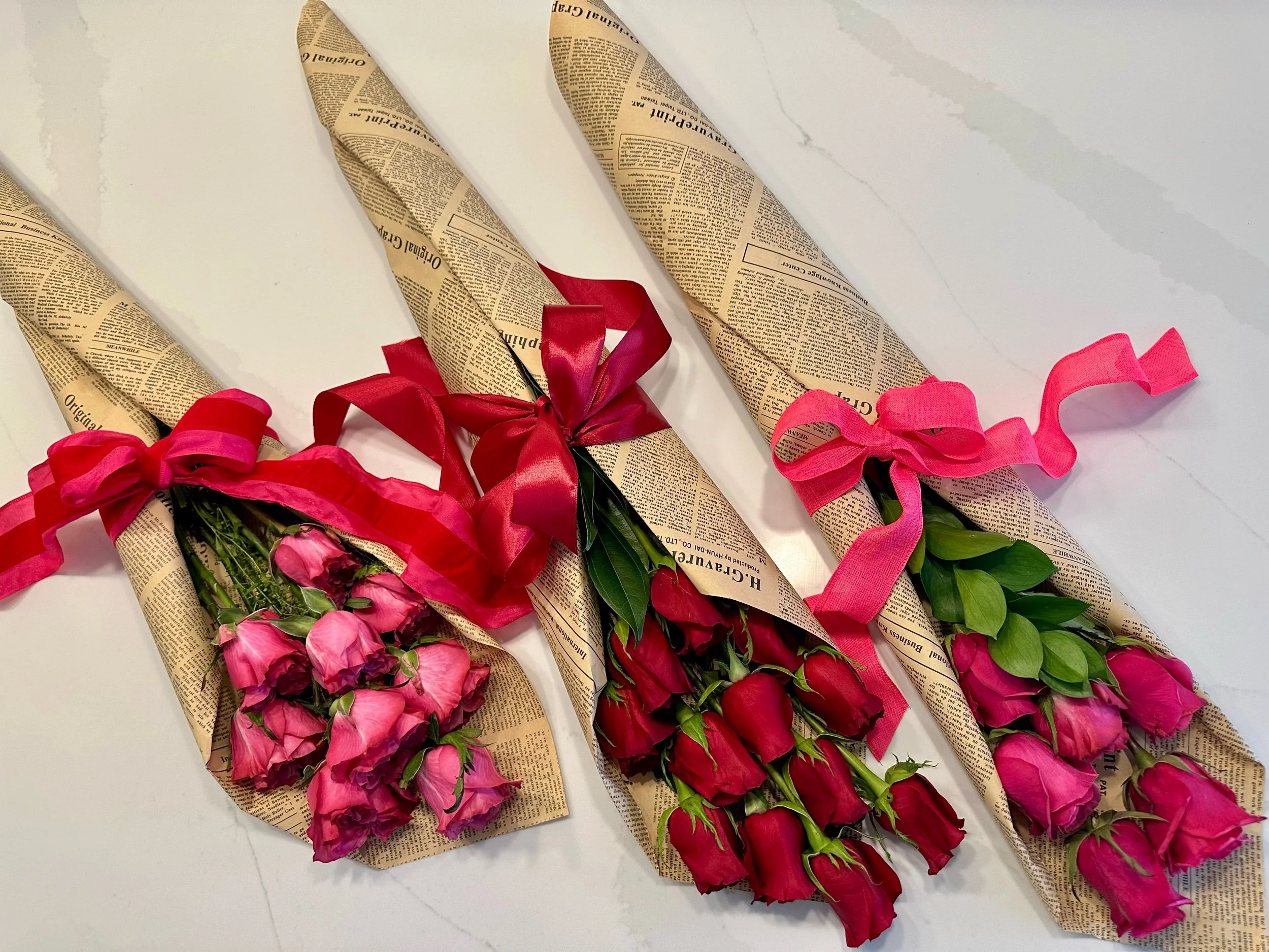 1 Dozen Roses - Valentine's Bouquet