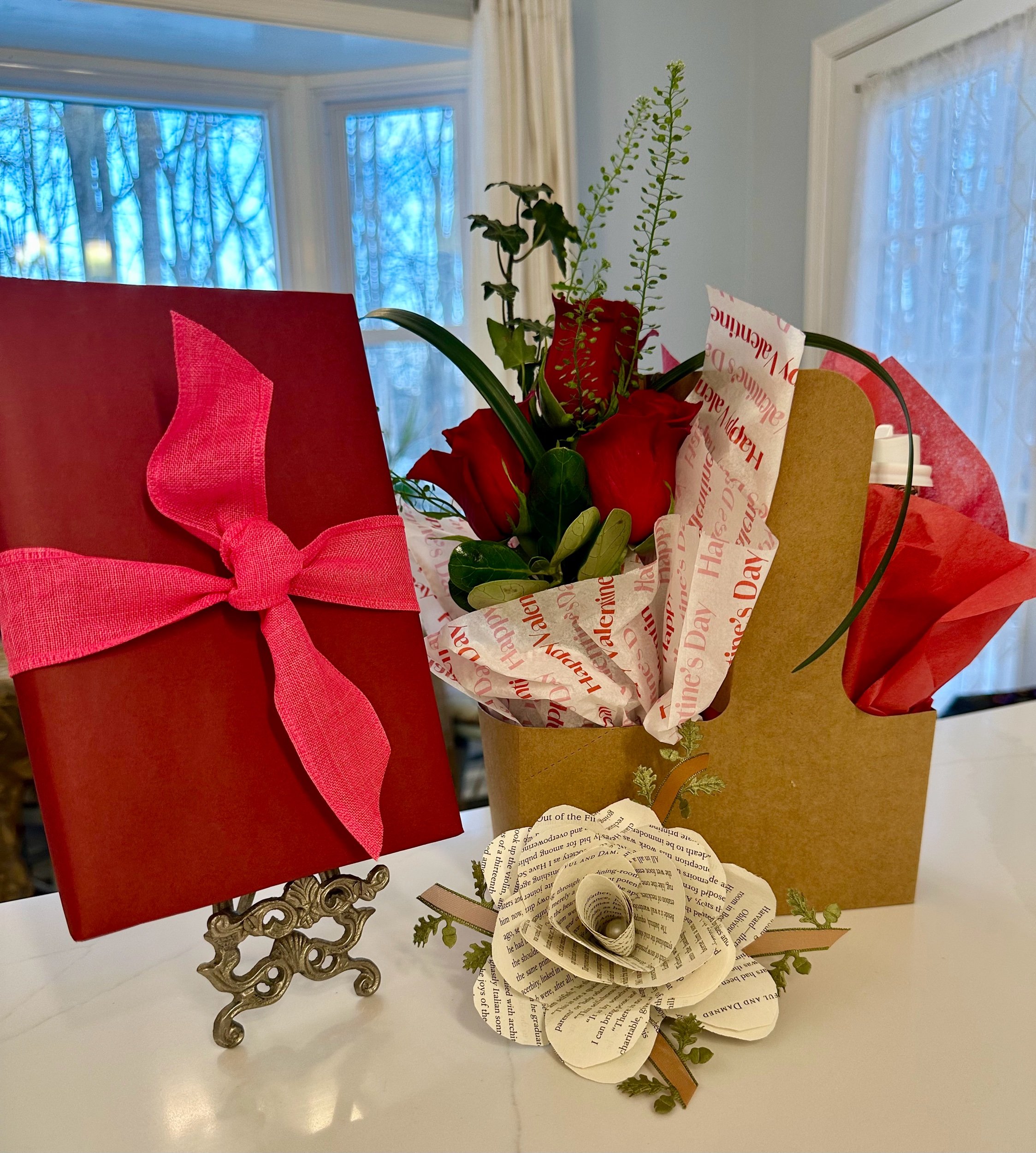 Books, Coffee, & Petals {Delivery Only}