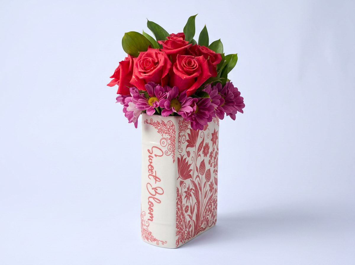 Blooming Book Vase