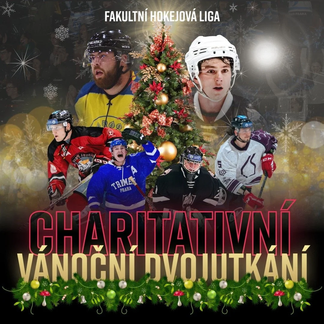 🎁 CHARITATIVN&Iacute; V&Aacute;NOČN&Iacute; DVOJUTK&Aacute;N&Iacute;:

Přin&aacute;&scaron;&iacute;me v&aacute;m dvě nezapomenuteln&eacute; V&aacute;nočn&iacute; akce pln&eacute; studentsk&eacute;ho hokeje a dobročinnosti!

Motol Pelicans vs HC Trim