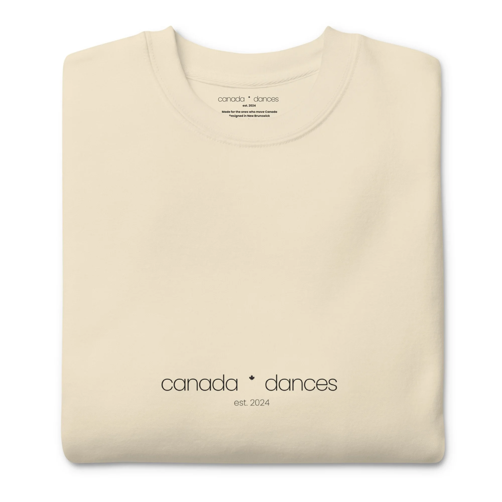 Signature Canada Dances Crew Neck in Encore Dune