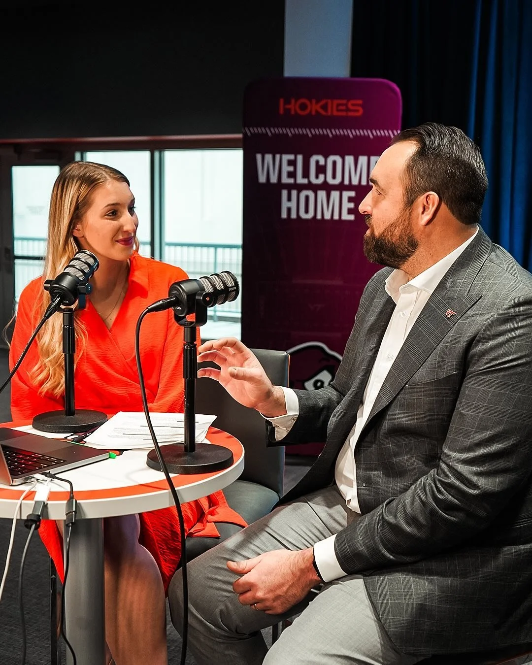 That&rsquo;s a wrap on set! 🎙️

Appreciate our @hokiesfb coaches, staff members, and all of Hokie Nation for making #NSD25 one for the books 👏

#ThisIsHome | #NSD25