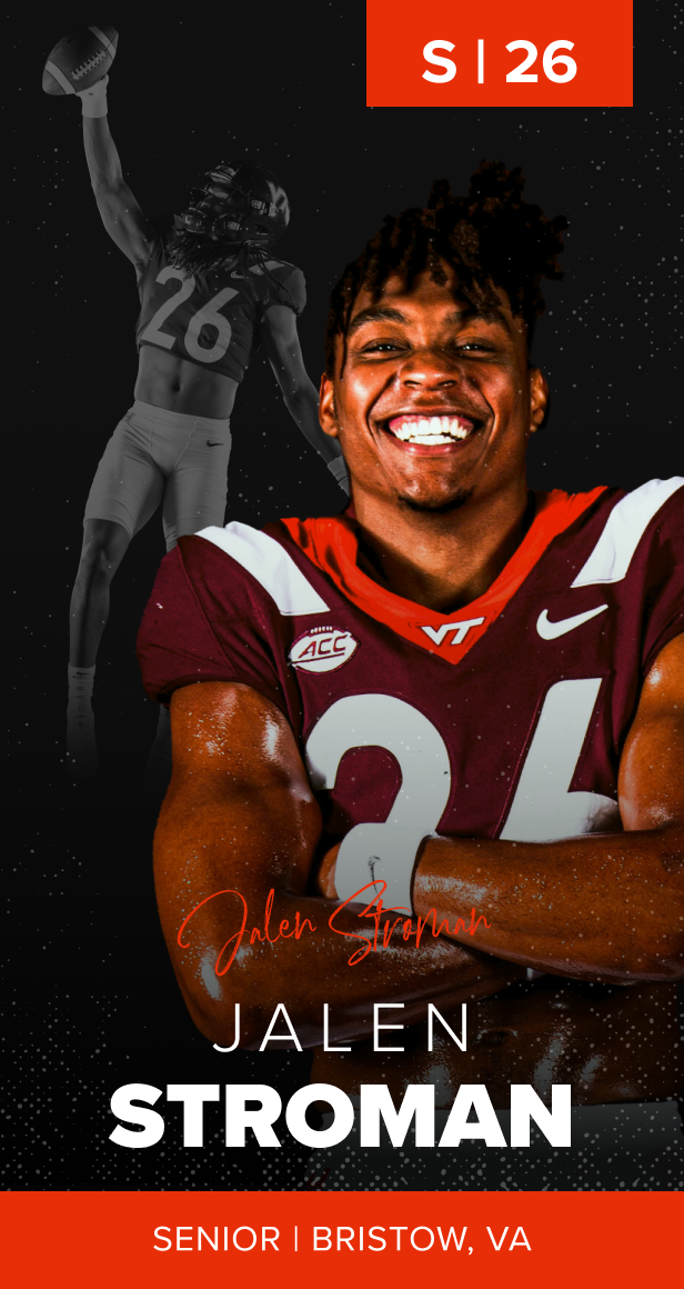  Football  Jalen Stroman 