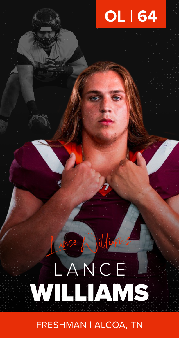  Football  Lance Williams 