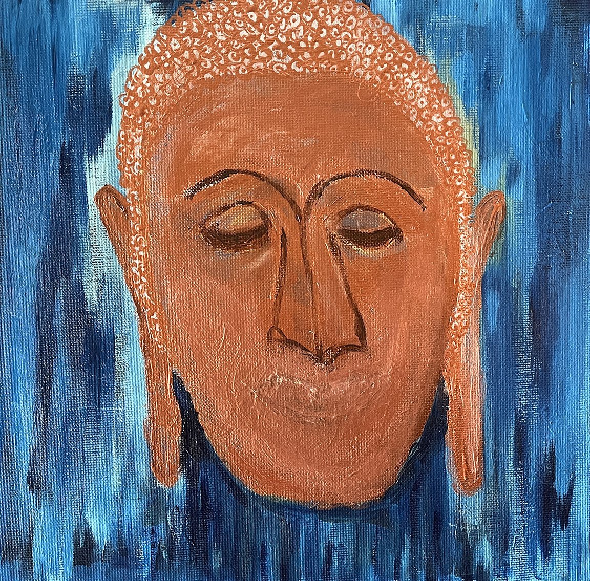 This Buddha is still a work in progress and that's awesome. There is never a requirement to be done. It's a choice.