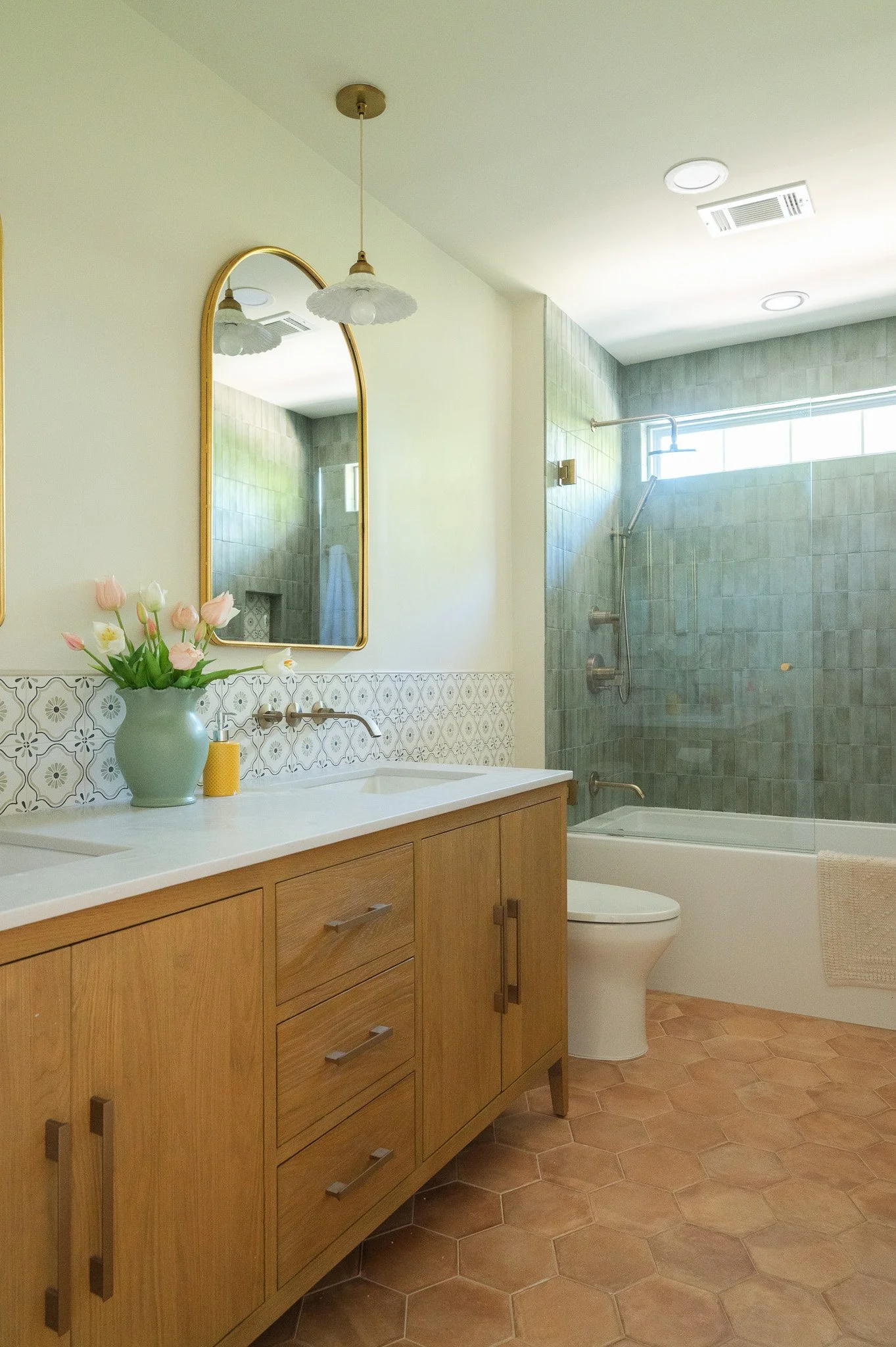 Spanish-inspired bathroom