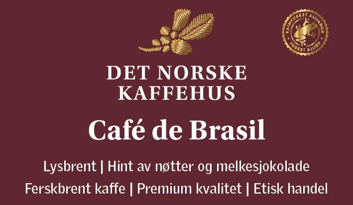 Klistremerke til å feste på kaffemaskinens bønnebeholdere, for å enkelt vise kunden hvilken kaffe de har, og hva som skal fylles på