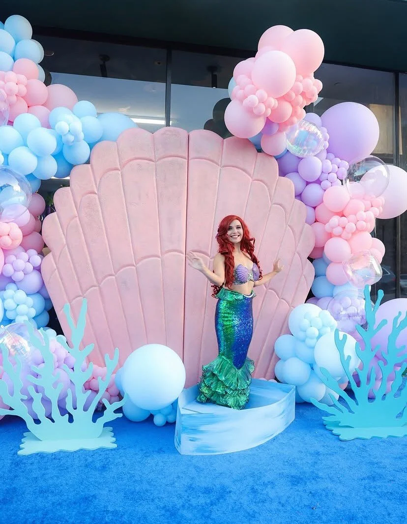 Making a splash at the Grand Opening of Fun 4 Kids Playground! ππ πβ¨ @tagaseventplanning @fun4kids_playground #grandopening #mermaids #magical #underthesea #indoorplayground #arielthelittlemermaid #mermaidparty #dreams #kidsbirthdayparty #kidsparty