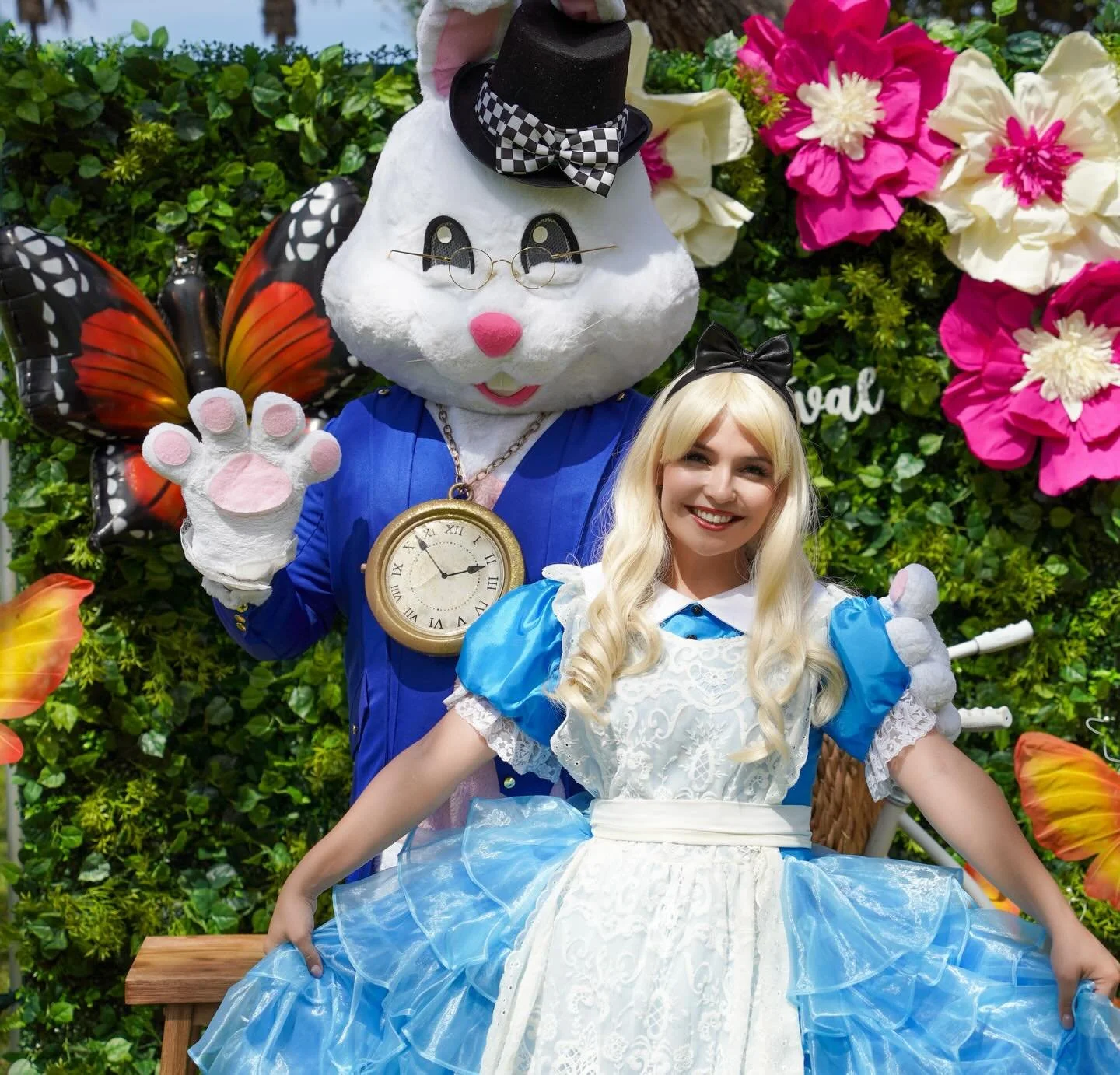 Thank you for having us, City of Bell Gardens! ✨
We had so much fun escaping to Wonderland. It was a magical day full of smiles, springtime fun, and unforgettable memories! 🌸🐰🫖
Happy Spring! #aliceinwonderland #happyspring #easter #cityfestival #m