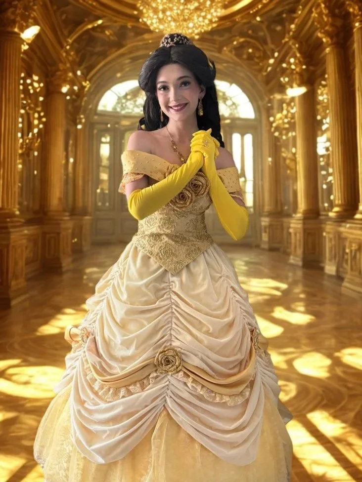 Belle Beauty and the Beast Themed Birthday Party