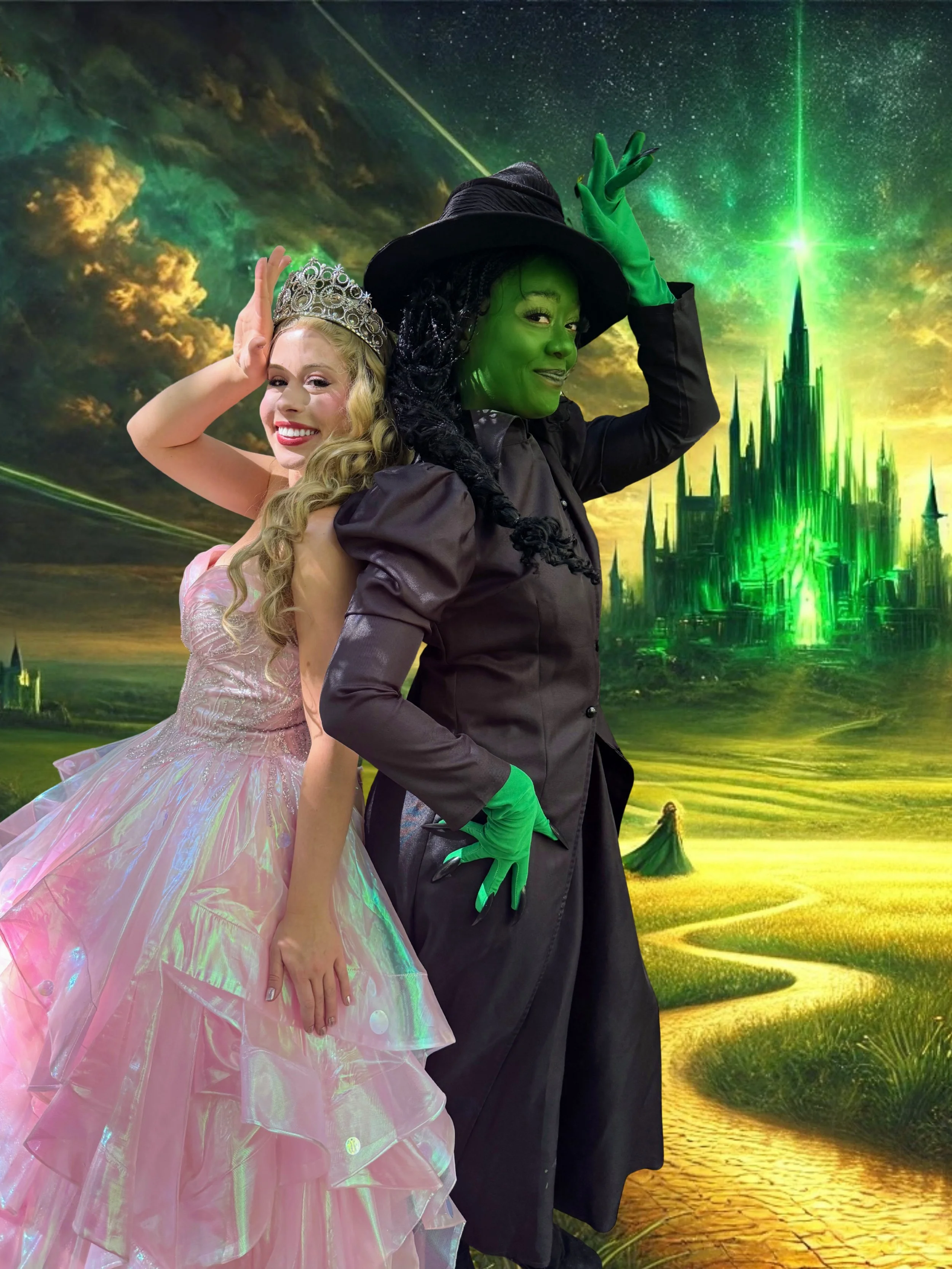 Glinda & Elphaba Wicked Birthday Party