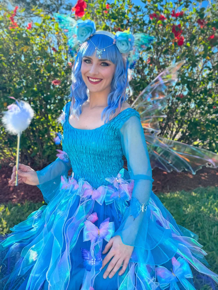 Meet the Blue Butterfly Fairy & Her Magical Party Charm   Fairytales &  Heroes