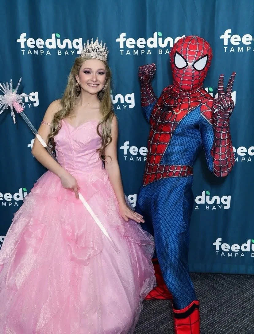 Glinda-Spiderman-community-event-feeding-tampa-bay-characters.jpg.jpg