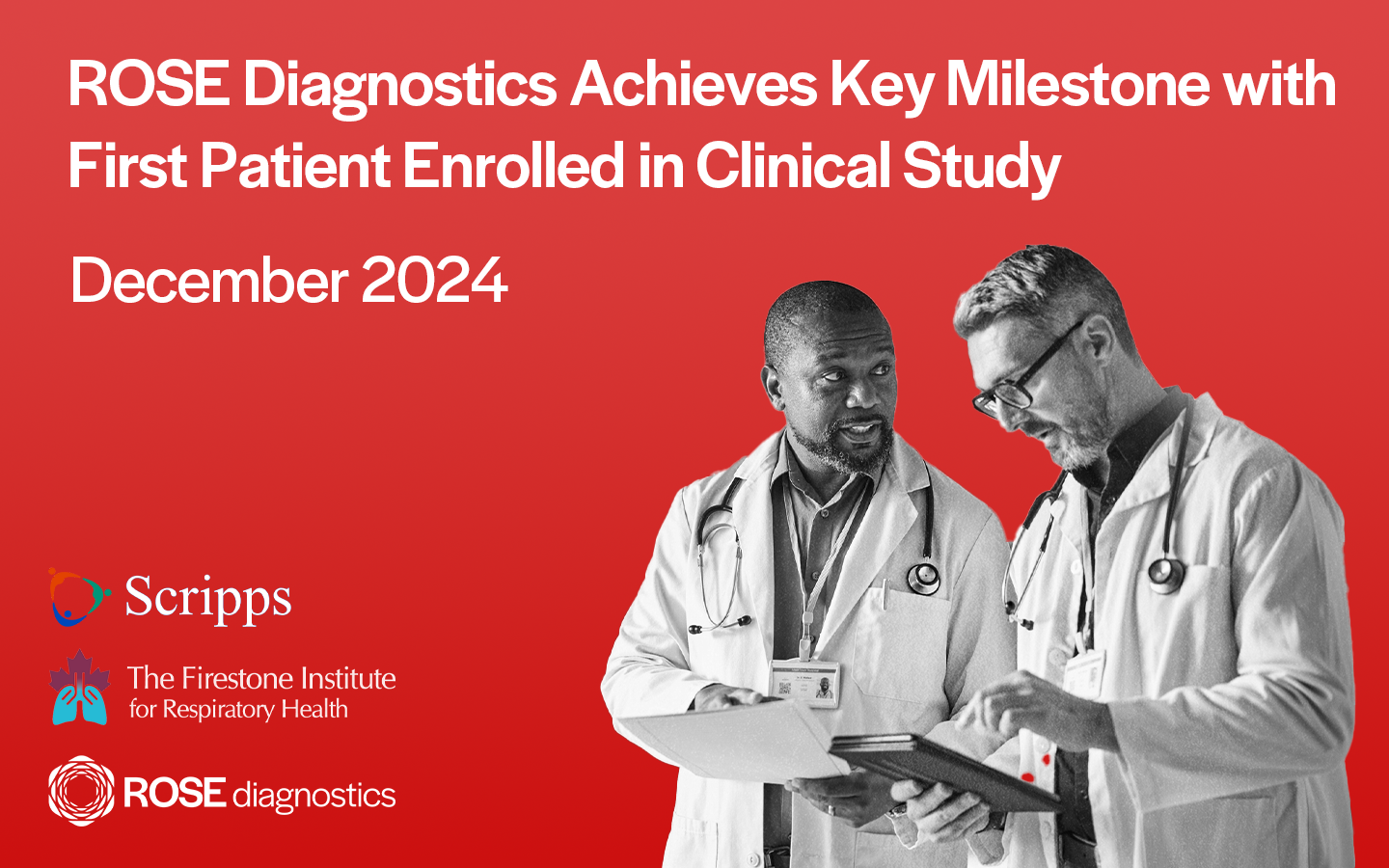 ROSE Diagnostics Achieves Key Milestone with First Patient Enrolled in Clinical Study