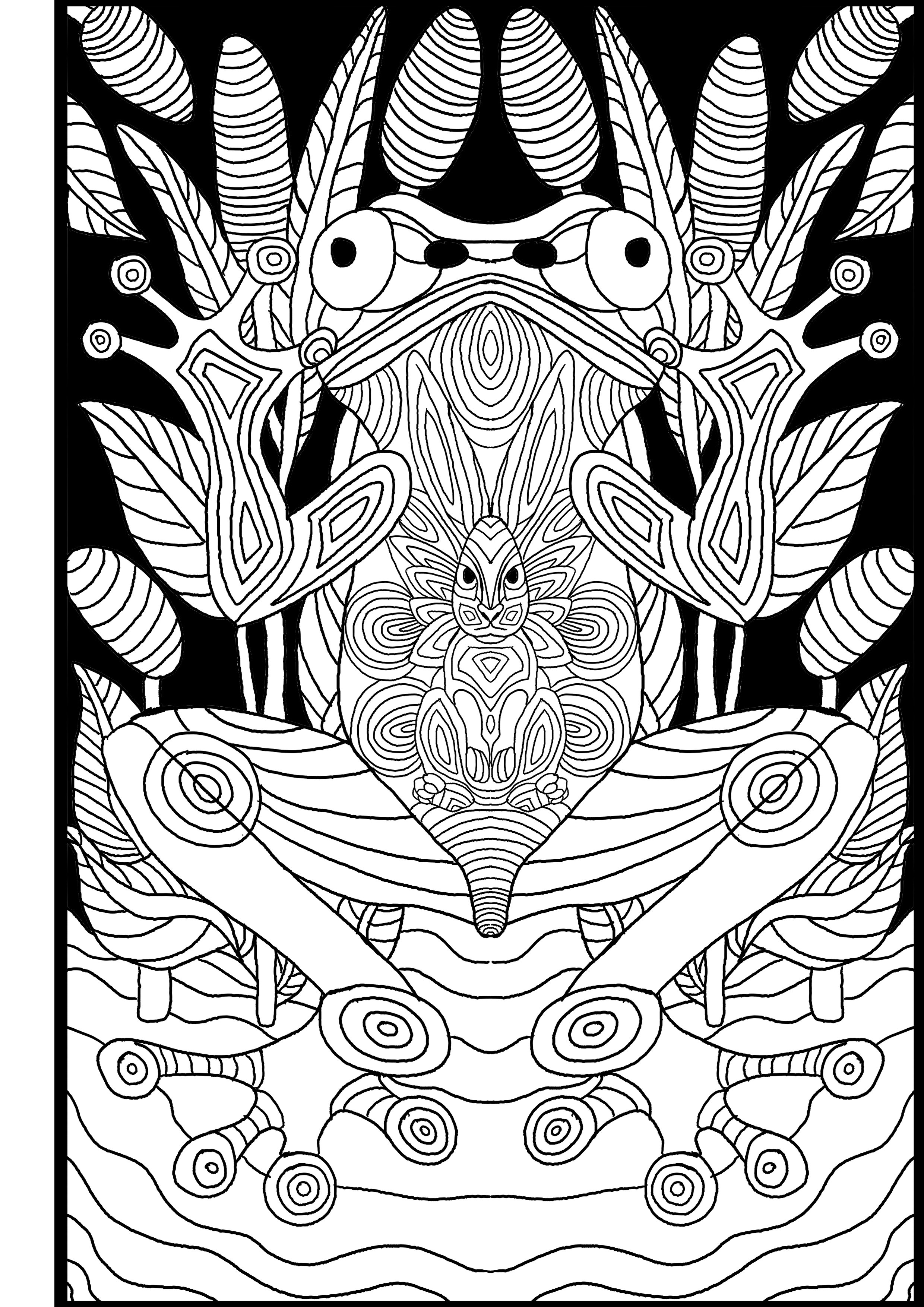 Grenouille et lapin
