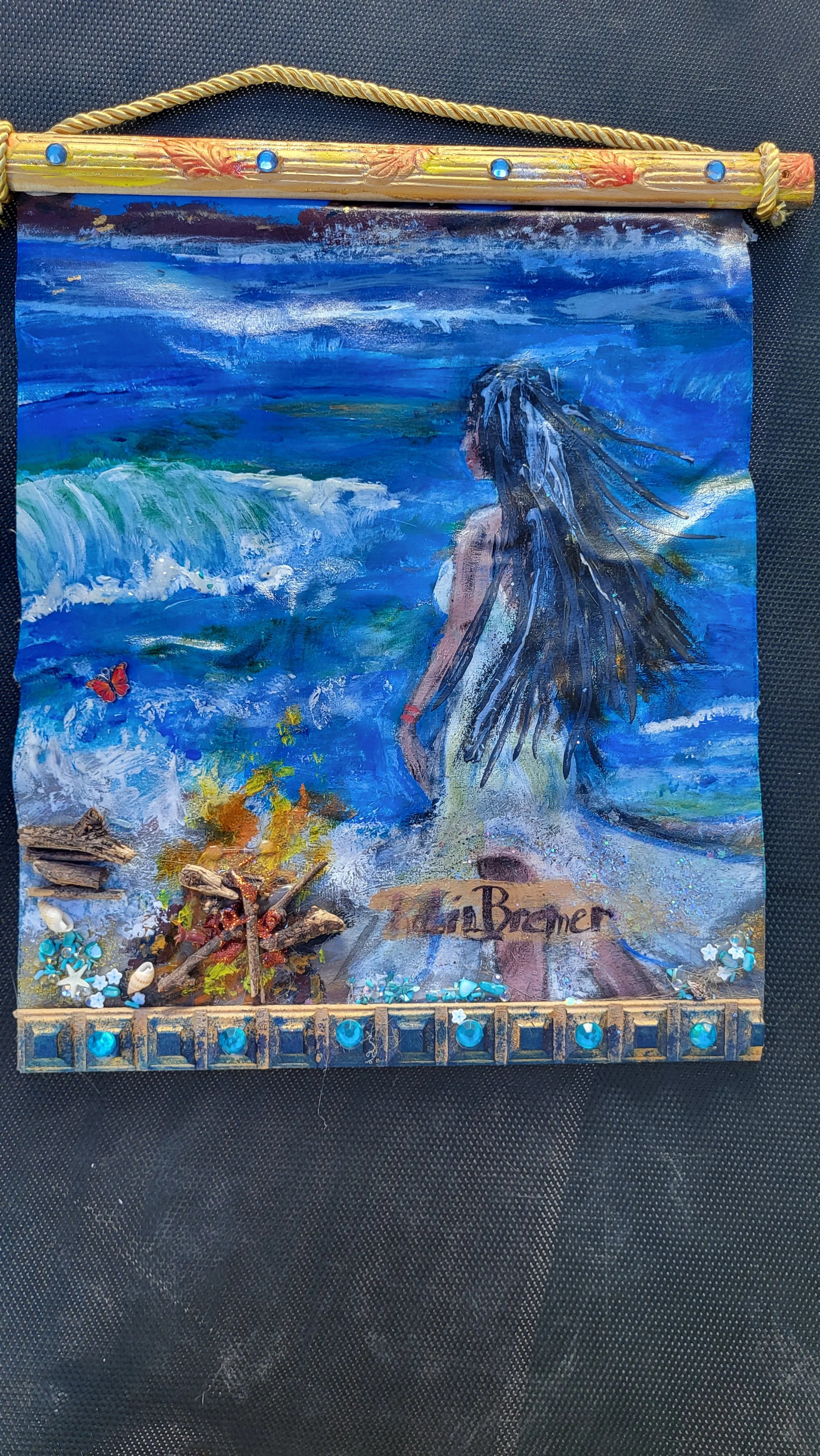 Hope for Tomorrow  Hanging Canvas Scroll 11x14
