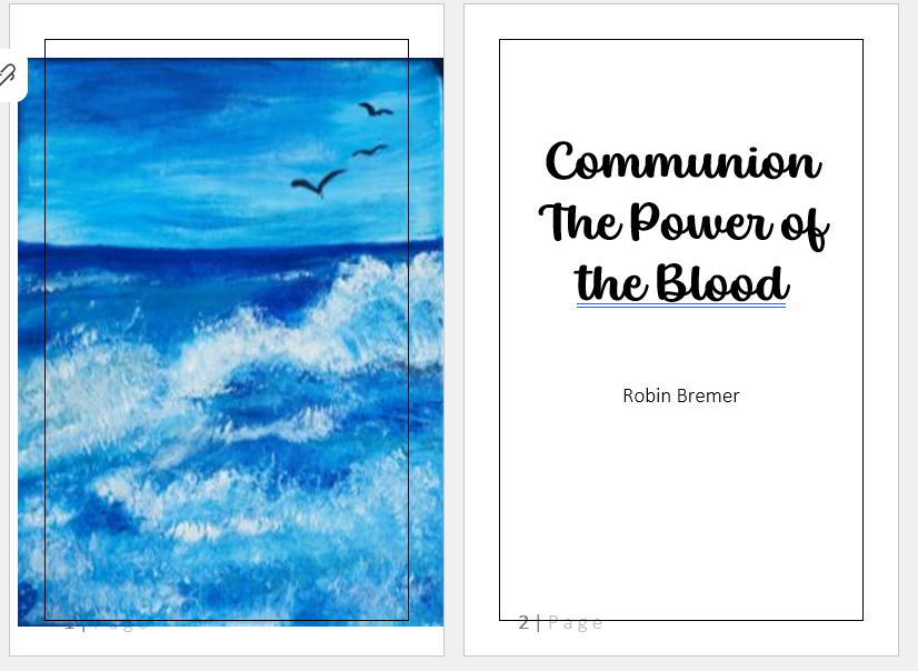 Communion the Power of the Blood