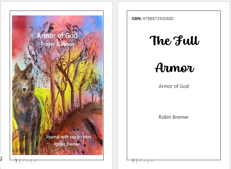 Armor of God Guided Activation Journal