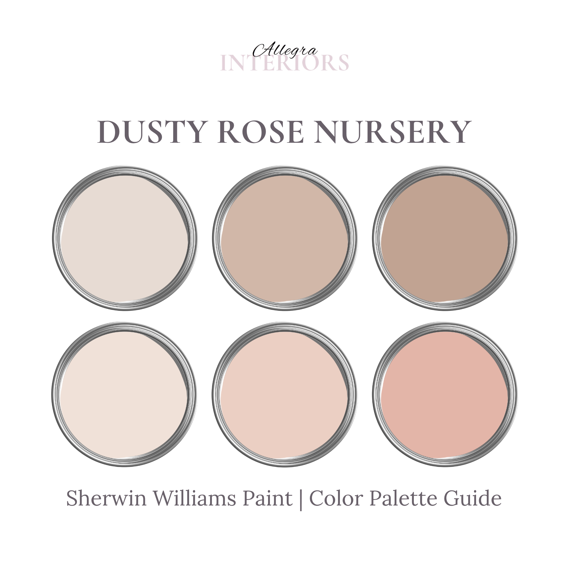 Allegra Interiors Dusty Rose Nursery Sherwin Williams Paint Color Palette Guide 1.png