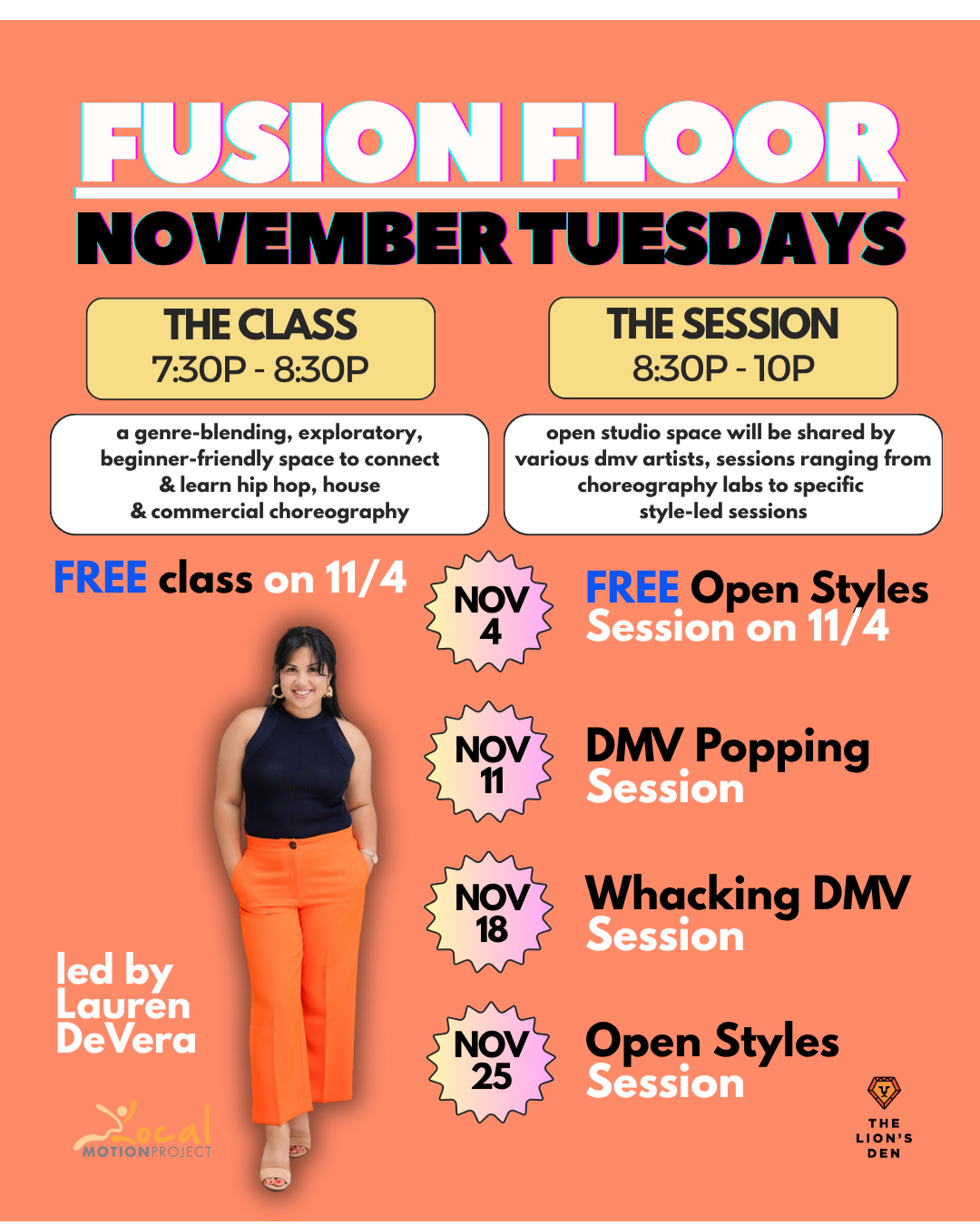 Free Fusion Floor Class