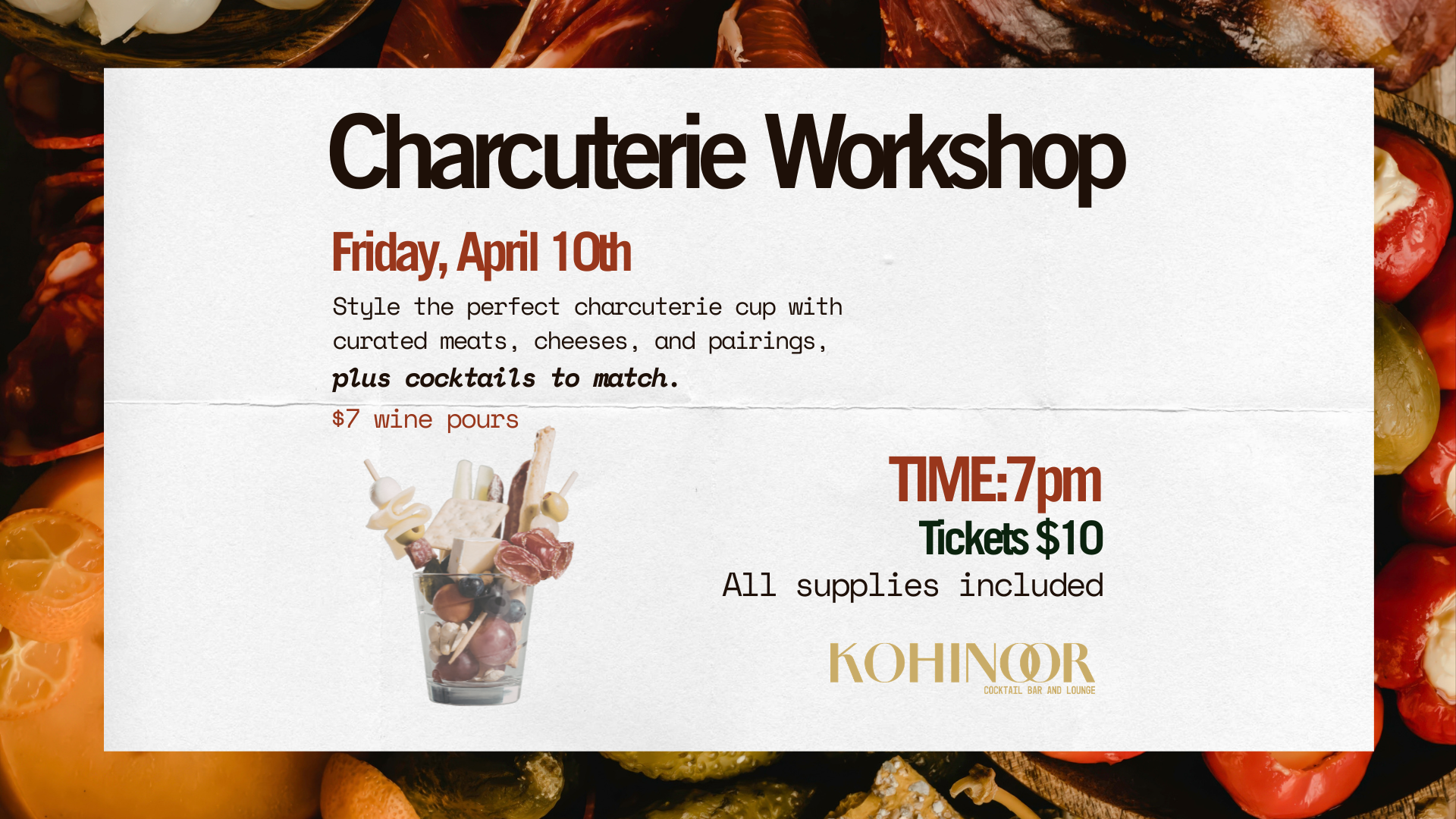 Charcuterie workshop