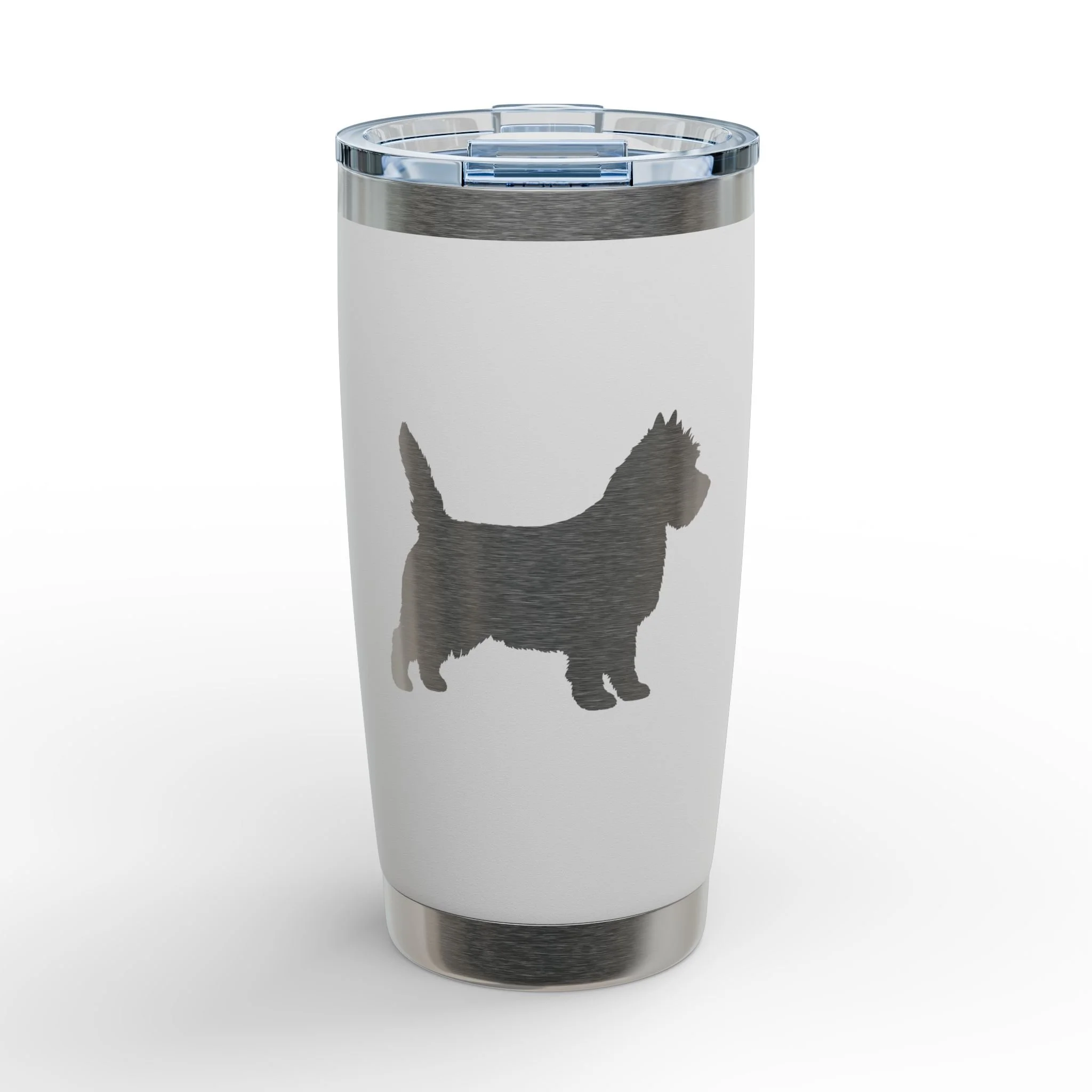 Barry the Brave Engraved Cairn Terrier Tumbler 20oz