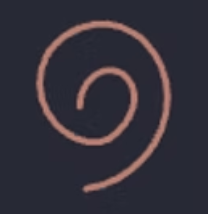 Jasons logo is a swirling line