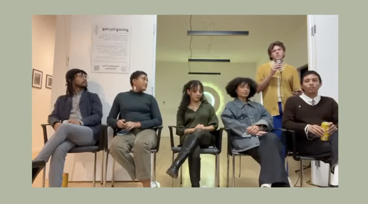 Climate storytelling artist panel now viewable online