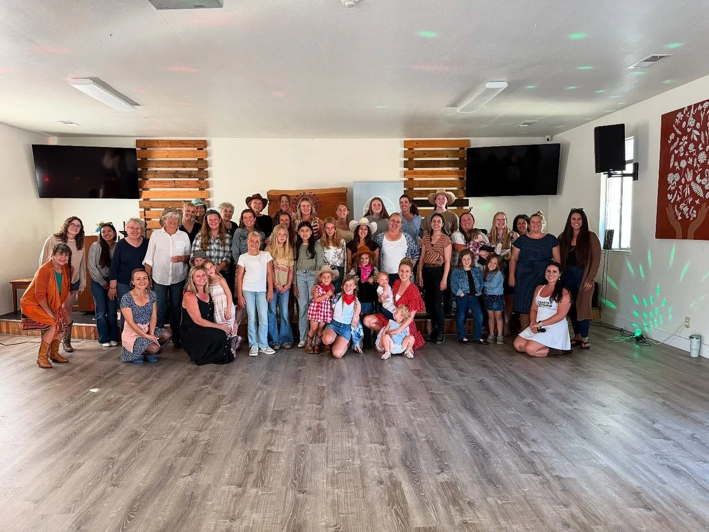 What a fun time we had at the Ladies (of all ages) Night Line Dancing!