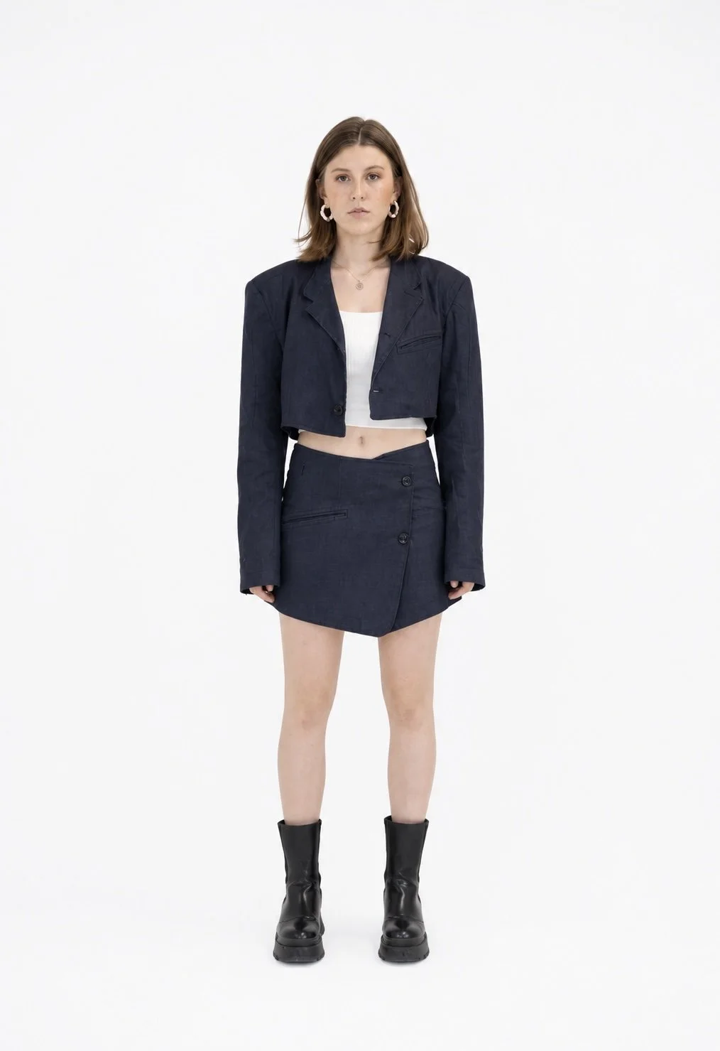 Washed Up Blue Navy Set