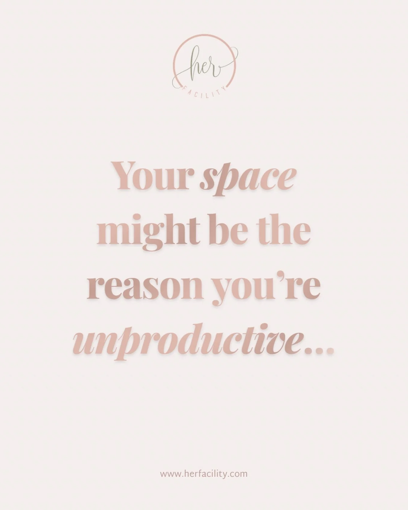 Her Facility was not just my idea, it was a dream God placed in my heart to help women find the balance I once struggled to find. For years, I tried to run a business in the middle of household distractions and multitasking my way towards burnout.

B